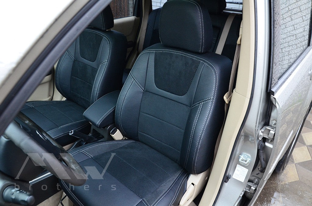 Set coprisedili su misura per Nissan X-Trail T30 (2001-2007), Leather Style