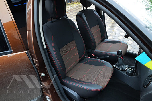 Maßgefertigte Sitzbezüge für Dacia Duster 1 (2010–2017), Komfortausführung