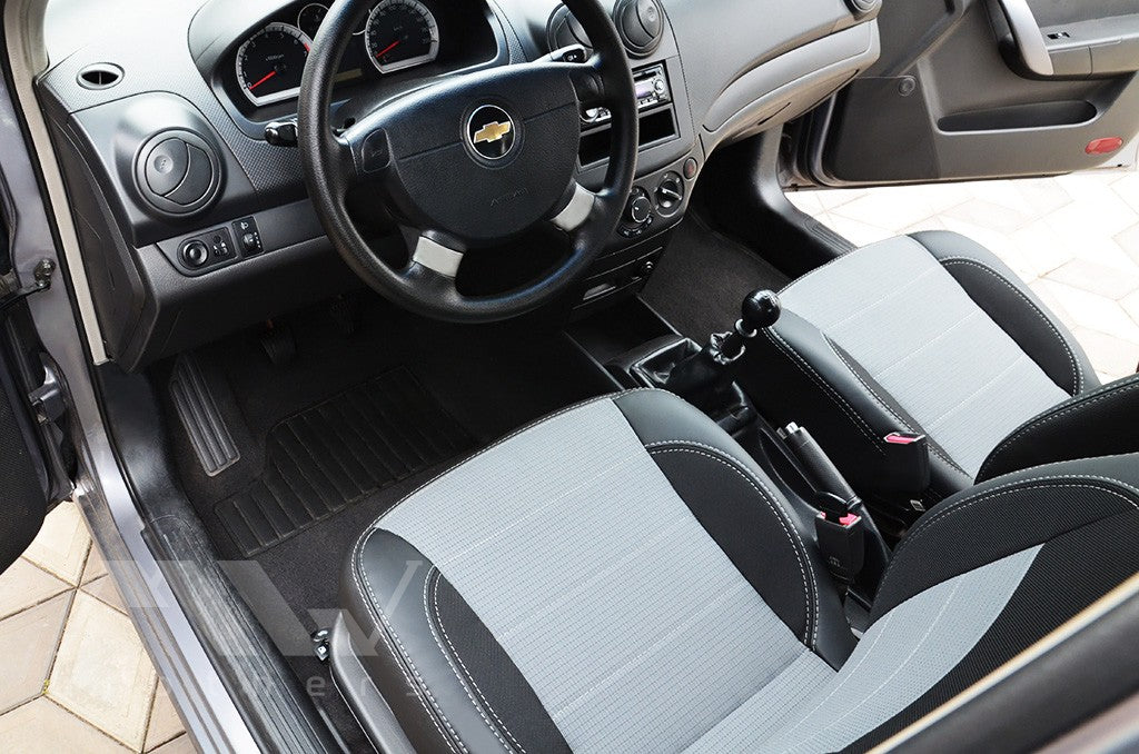 Set coprisedili su misura per Chevrolet Aveo T200 sedan (2002-2008), Comfort Style