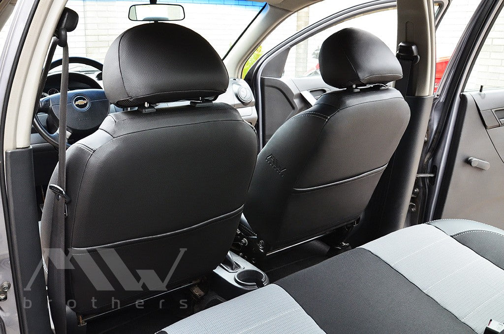 Set coprisedili su misura per Chevrolet Aveo T200 sedan (2002-2008), Comfort Style