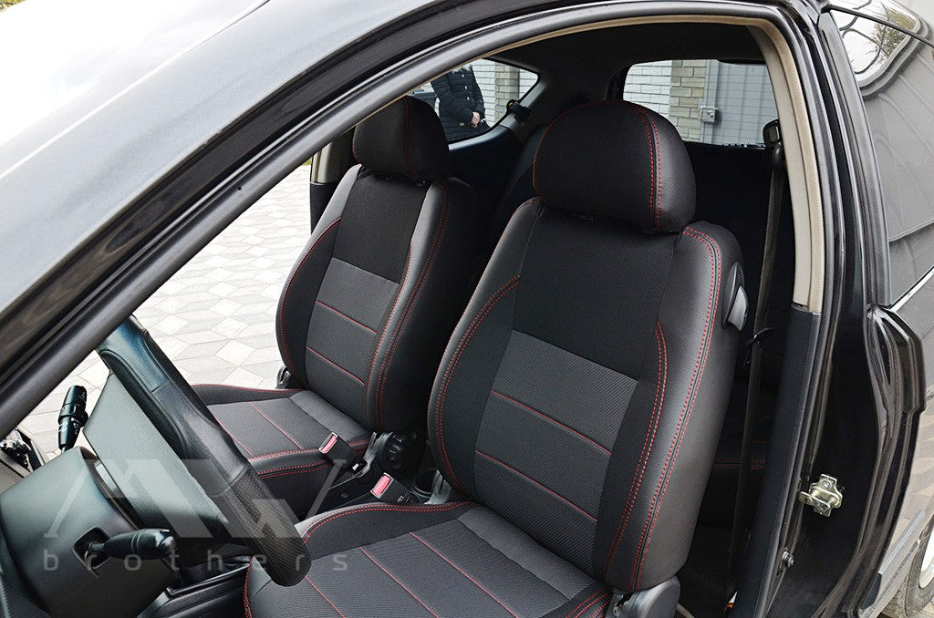 Passgenauer Sitzbezugsatz für Chevrolet Aveo T255 3D (2002–2023), Komfortausführung