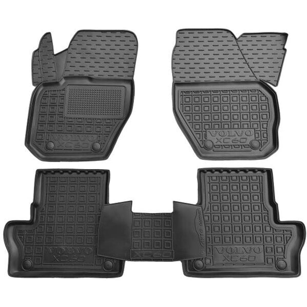 Set tappetini di gomma su misura per Volvo XC60 (2008-2017)