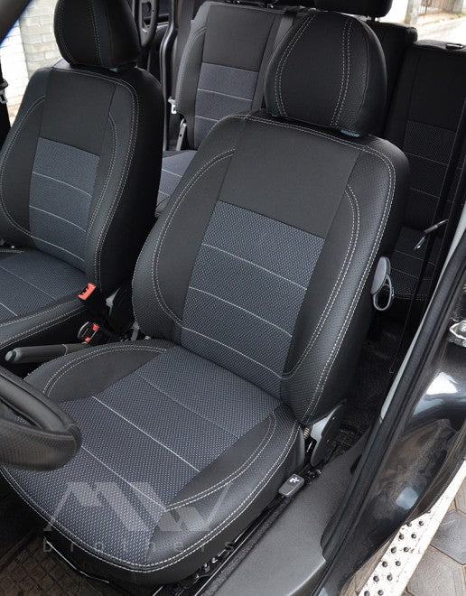 Maßgefertigte Sitzbezüge für Fiat Doblo 2 (2010–2022), Komfortausführung