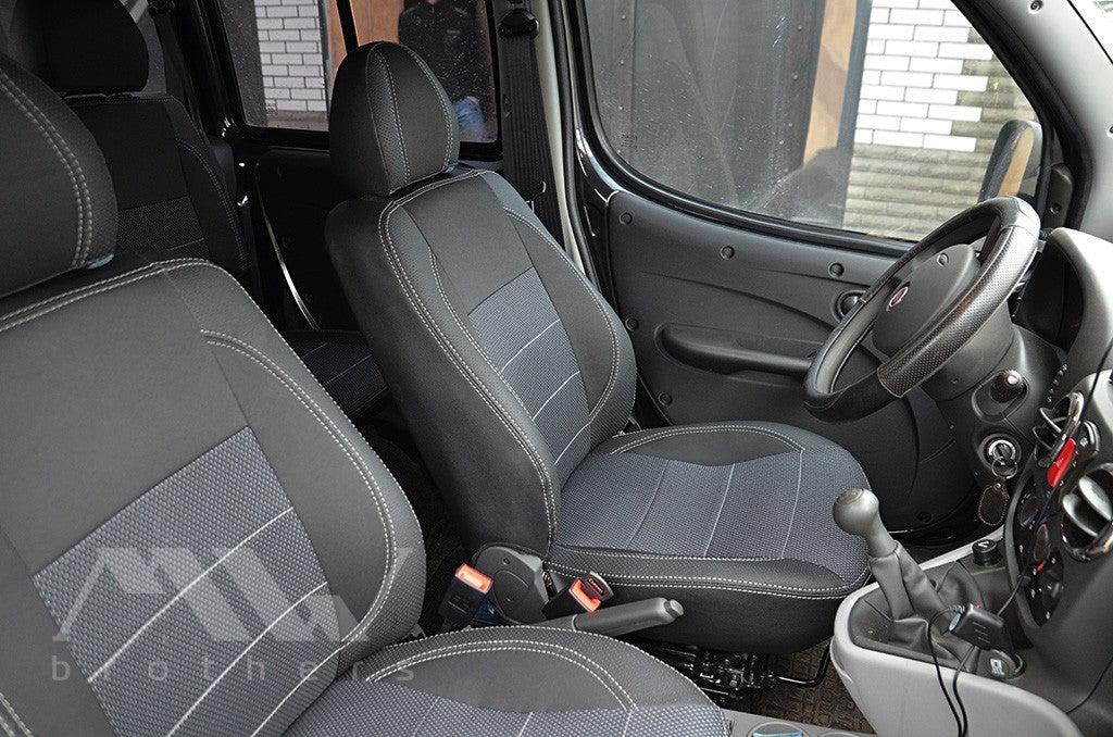 Set coprisedili su misura per Fiat Doblo 1 (2000-2015), Comfort Style