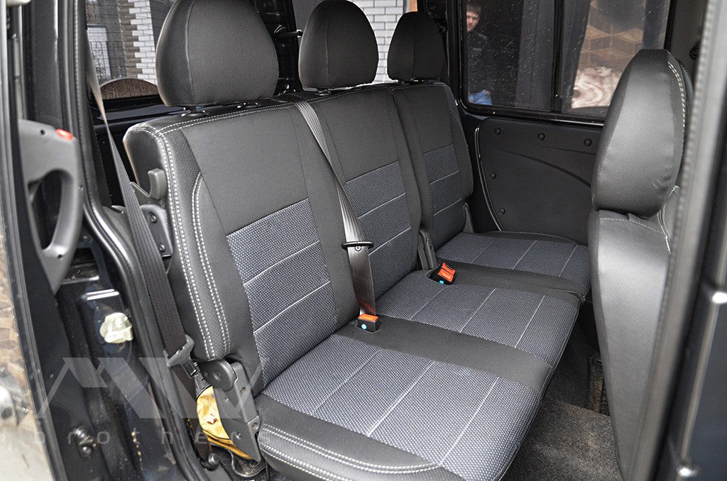 Set coprisedili su misura per Fiat Doblo 1 (2000-2015), Comfort Style