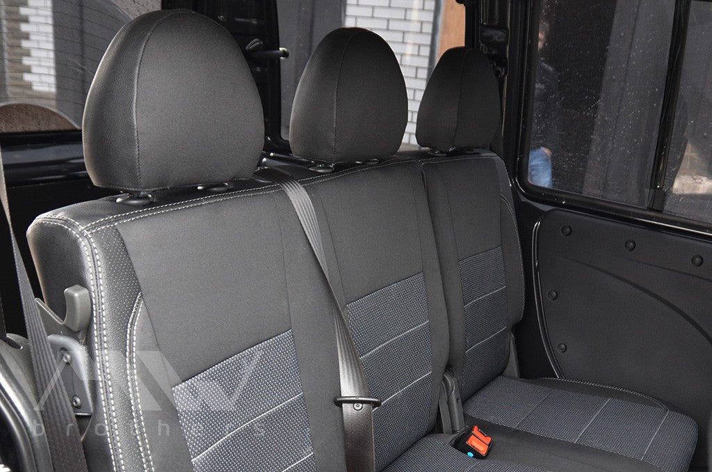 Set coprisedili su misura per Fiat Doblo 1 (2000-2015), Comfort Style