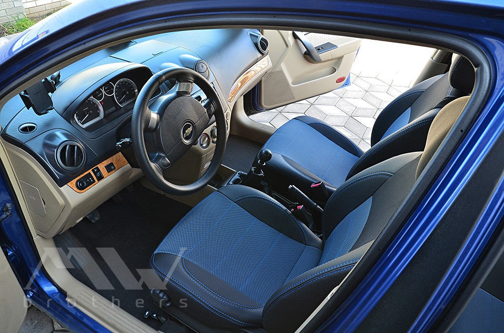 Set coprisedili su misura per Chevrolet Aveo T200 sedan (2002-2008), Comfort Style