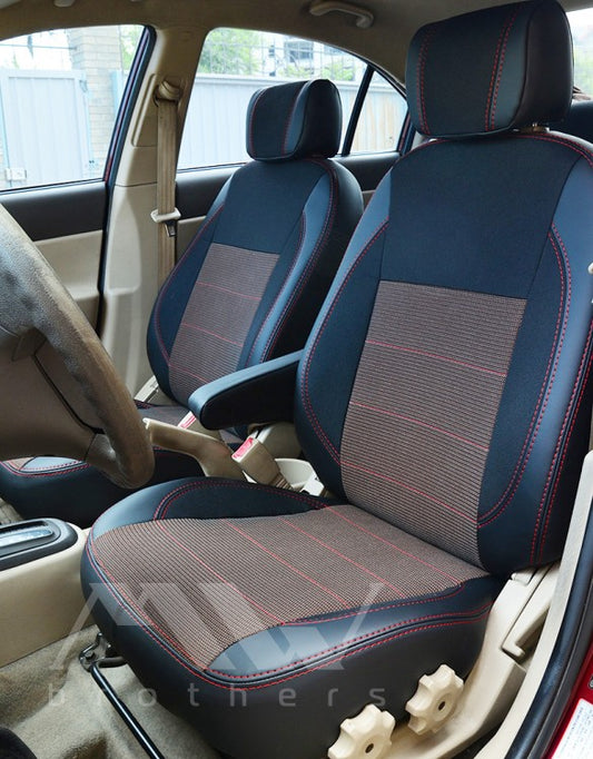 Maßgefertigte Sitzbezüge für KIA Rio 2 (JB) (2005–2011), Komfortausführung