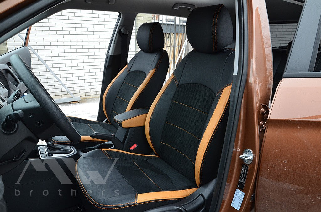 Set coprisedili su misura per Hyundai Creta 1 (GS) (2014-2020), Leather Style