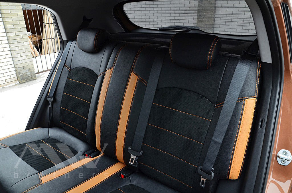 Set coprisedili su misura per Hyundai Creta 1 (GS) (2014-2020), Leather Style