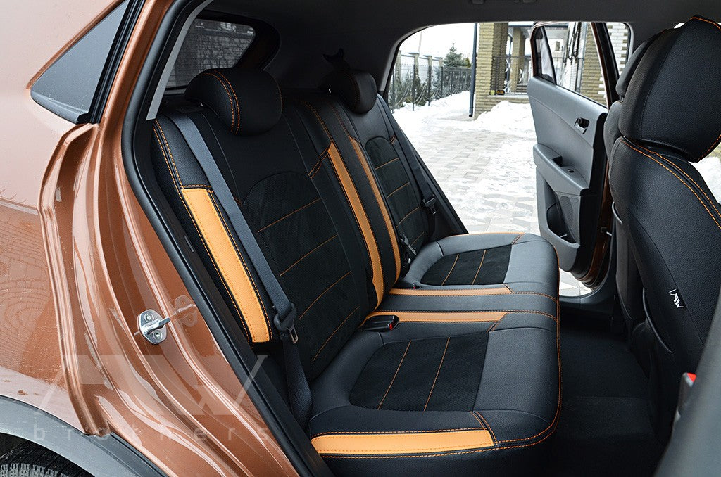 Set coprisedili su misura per Hyundai Creta 1 (GS) (2014-2020), Leather Style
