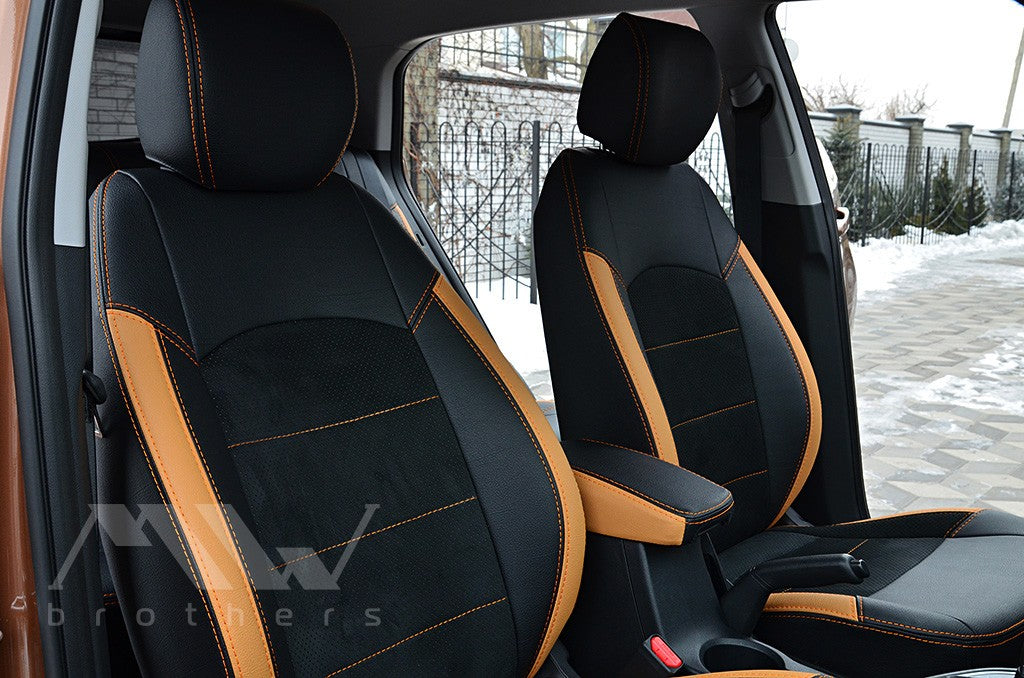 Set coprisedili su misura per Hyundai Creta 1 (GS) (2014-2020), Leather Style