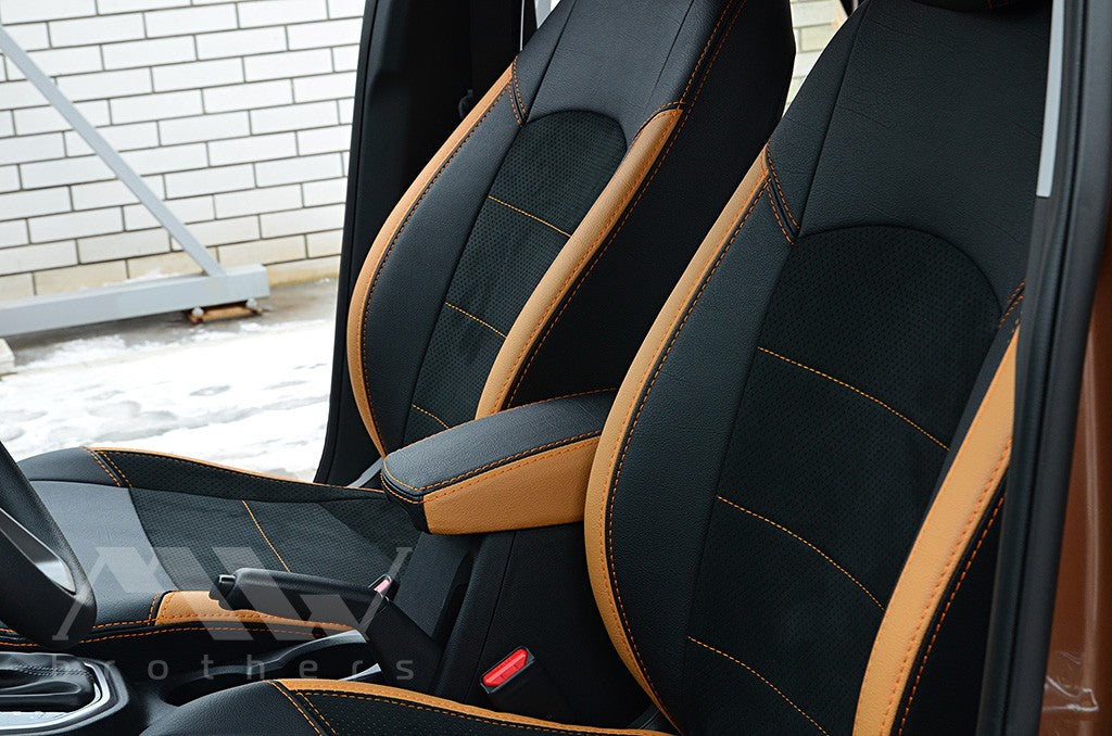 Set coprisedili su misura per Hyundai Creta 1 (GS) (2014-2020), Leather Style