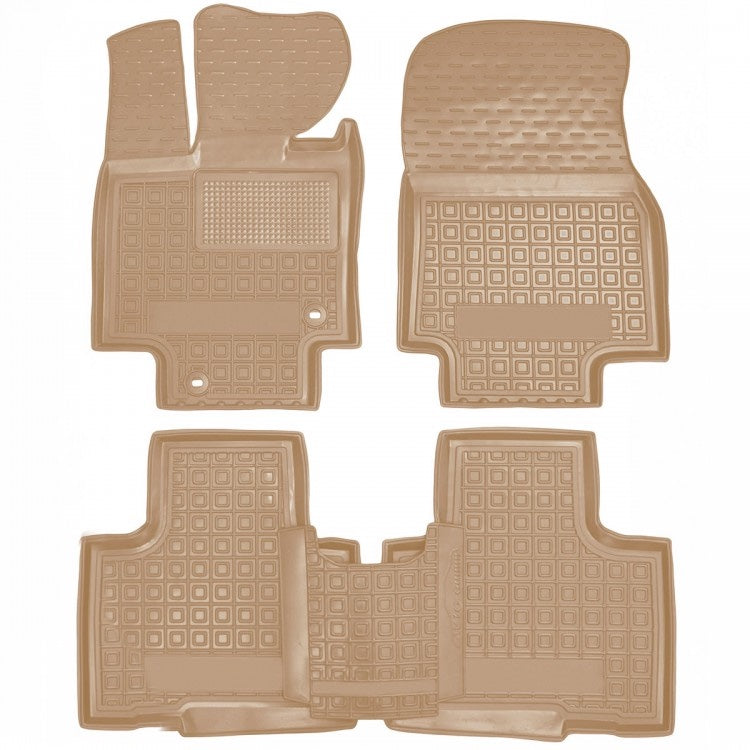 Set tappetini di gomma su misura per Toyota Highlander 4 (2020-oggi)