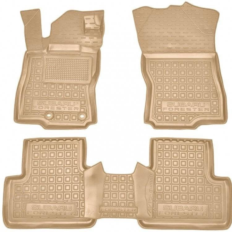Maßgefertigter Gummifußmattensatz für Subaru Forester 6 SL (ab 2024)