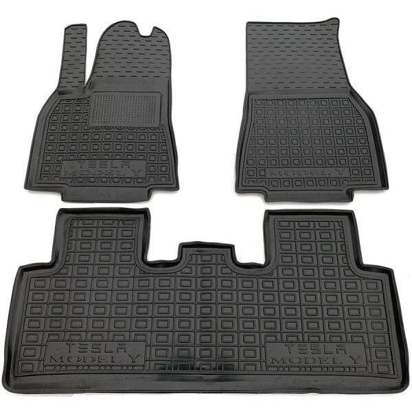 Set tappetini di gomma su misura per Tesla Model Y (2020-oggi)