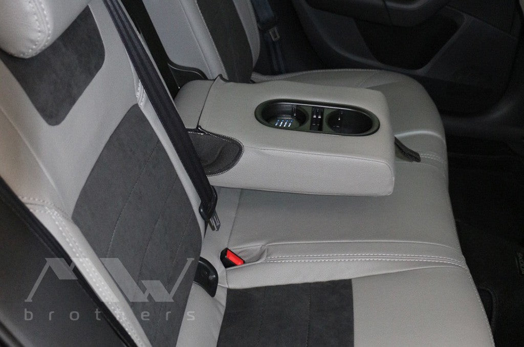 Set coprisedili su misura per Skoda Octavia A7 Ambition, Elegance (2013-2016), Leather Style