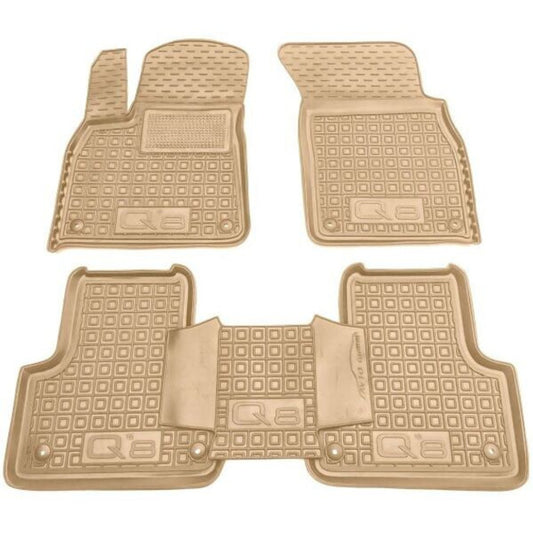 Passgenaue Gummimatten für Audi Q8 (ab 2018)