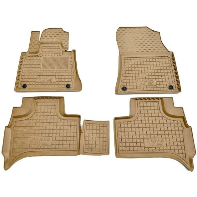 Set tappetini di gomma su misura per BMW X5 (E53) 2000-2007