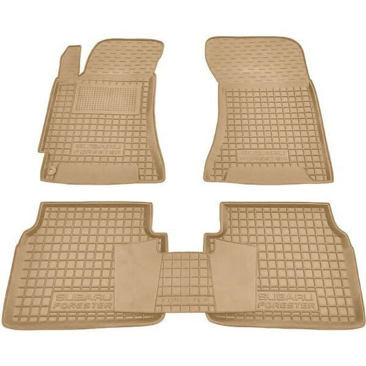 Maßgefertigte Gummifußmatten für Subaru Forester 2 (2002-2008)