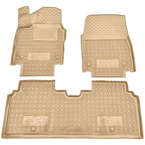 Set tappetini di gomma su misura per Kia EV6 (2021+)