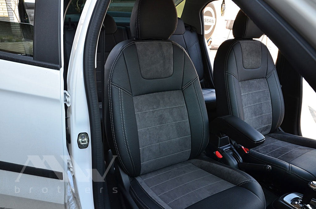 Set coprisedili su misura per Citroën C-Elysée (2012–oggi), Leather Style