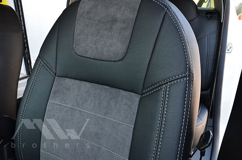 Set coprisedili su misura per Citroën C-Elysée (2012–oggi), Leather Style