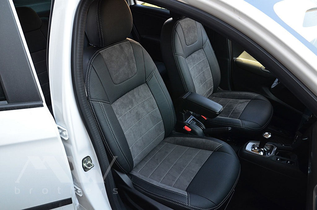 Set coprisedili su misura per Peugeot 301 (2013-oggi), Leather Style
