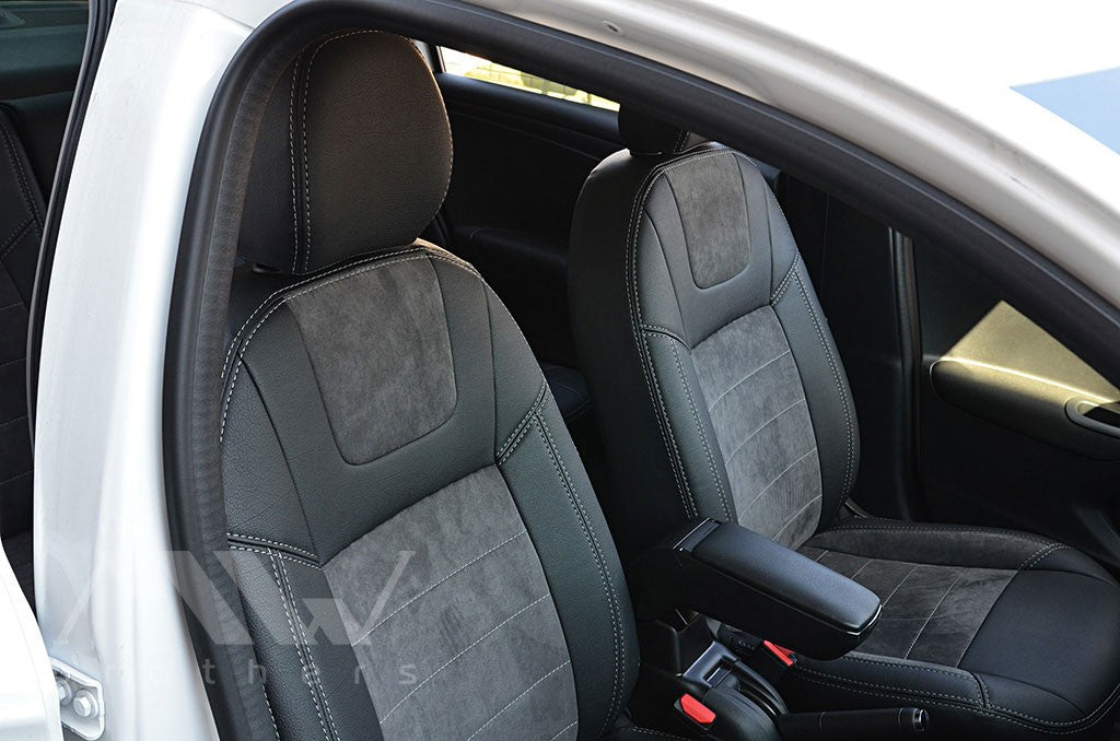 Set coprisedili su misura per Peugeot 301 (2013-oggi), Leather Style