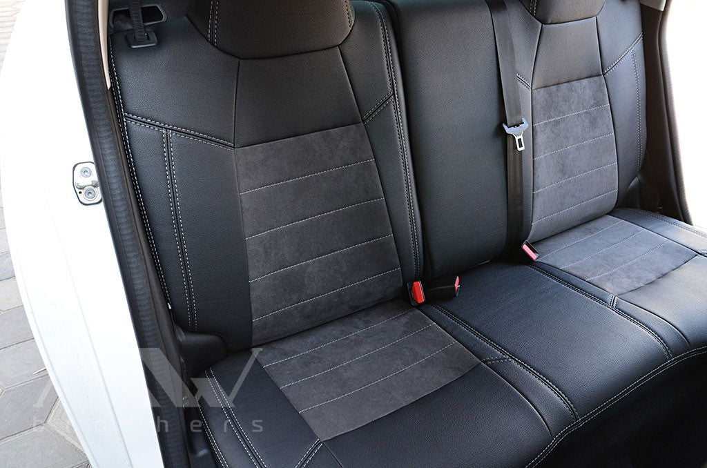 Set coprisedili su misura per Peugeot 301 (2013-oggi), Leather Style