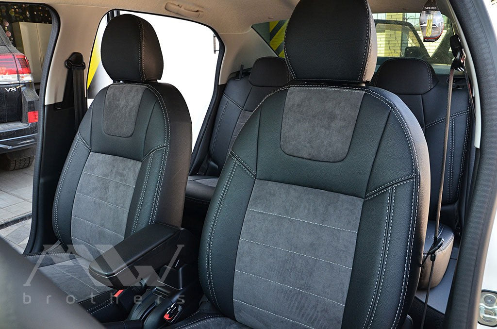 Set coprisedili su misura per Peugeot 301 (2013-oggi), Leather Style