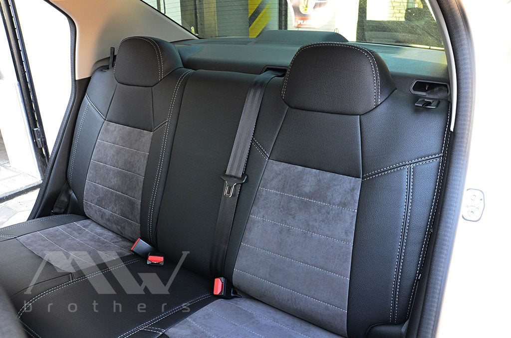 Set coprisedili su misura per Peugeot 301 (2013-oggi), Leather Style
