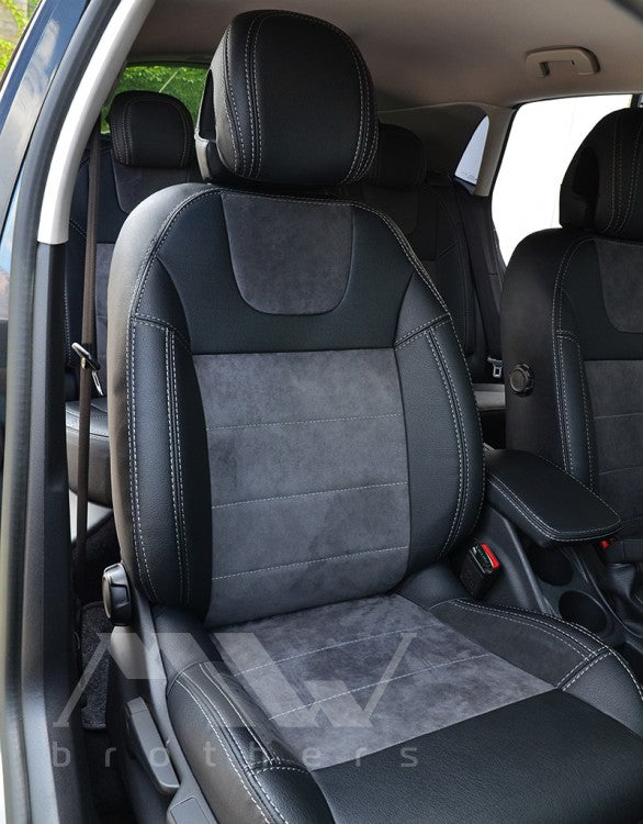 Set coprisedili su misura per Citroen C4 2 (2010-2018), Leather Style