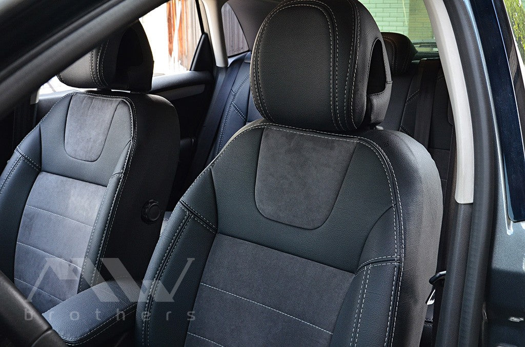 Set coprisedili su misura per Citroen C4 2 (2010-2018), Leather Style