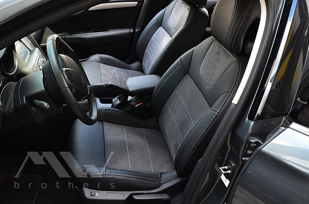 Set coprisedili su misura per Citroen C4 2 (2010-2018), Leather Style