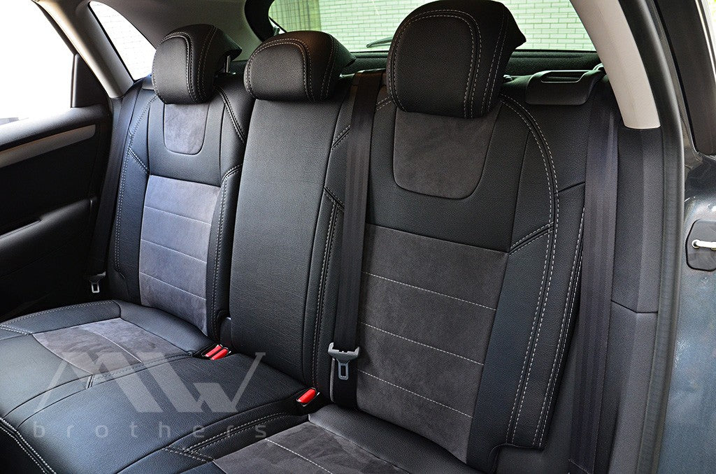 Set coprisedili su misura per Citroen C4 2 (2010-2018), Leather Style