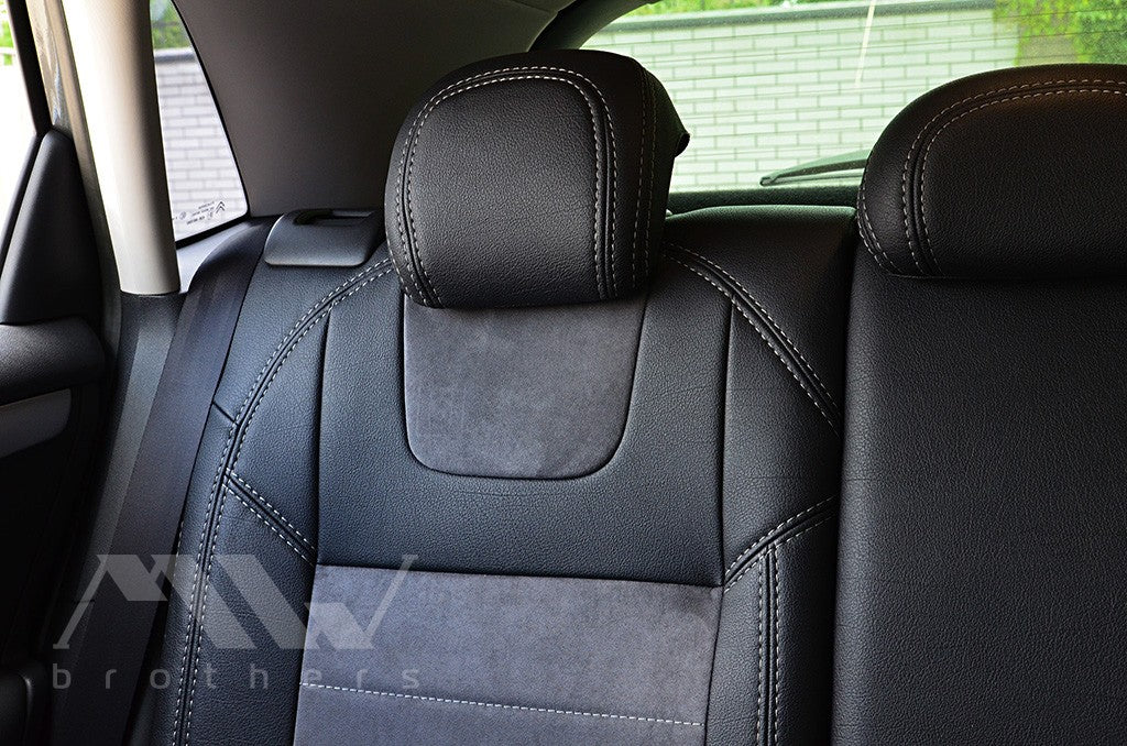 Set coprisedili su misura per Citroen C4 2 (2010-2018), Leather Style