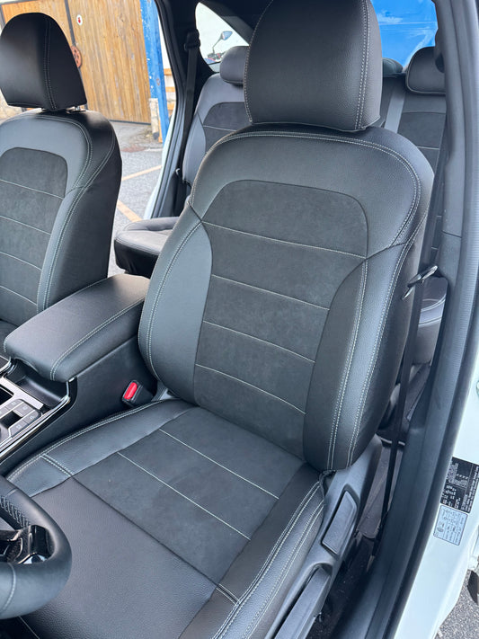 Maßgefertigte Sitzbezüge für Kia Sorento 4 HEV 7 (ab 2020), Lederoptik