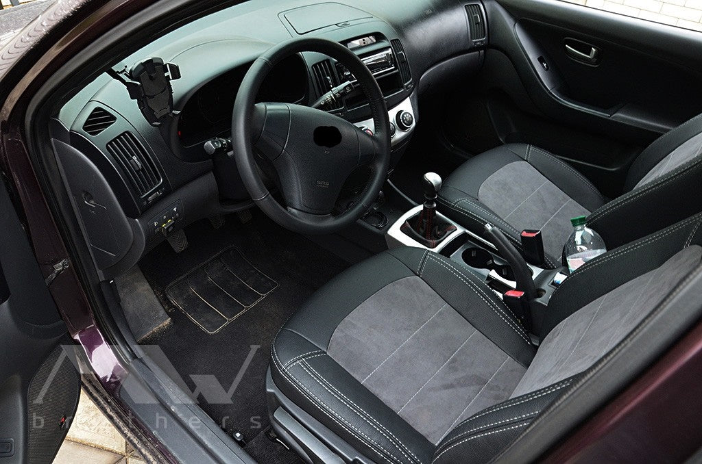 Set coprisedili su misura per Hyundai Elantra 4 HD (2006-2011), Leather Style