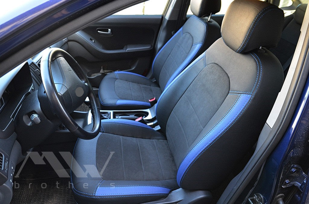 Set coprisedili su misura per Hyundai Elantra 4 HD (2006-2011), Leather Style