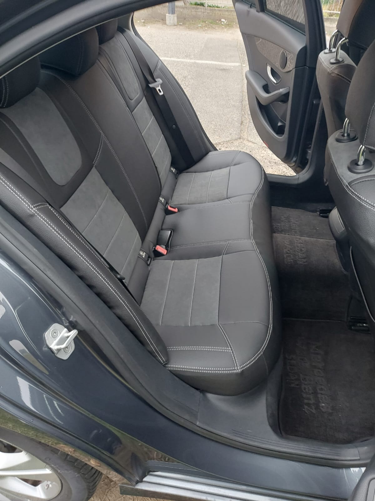 Set coprisedili su misura per Mercedes-Benz W205 C-Classe (2014-2021), Leather Style