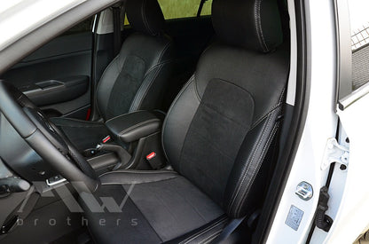 Set coprisedili su misura per Hyundai Tucson 3 (TL) (2015-2021), Leather Style