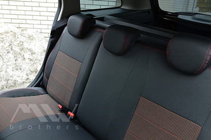 Set coprisedili su misura per Dacia / Renault Sandero 2 (2012-2022), Comfort Style