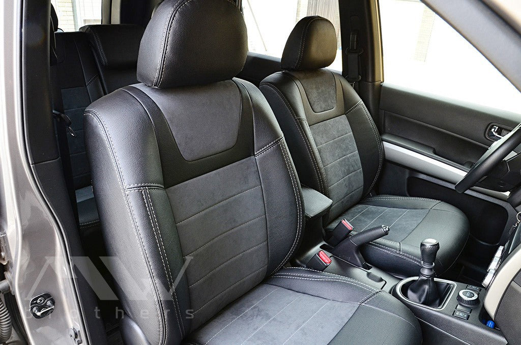 Set coprisedili su misura pert Nissan X-Trail T31 SE, XE (2007-2013), Leather Style