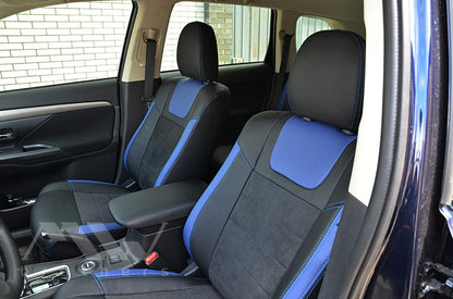 Set coprisedili su misura per Mitsubishi Outlander 3 (2012-2024), Leather Style