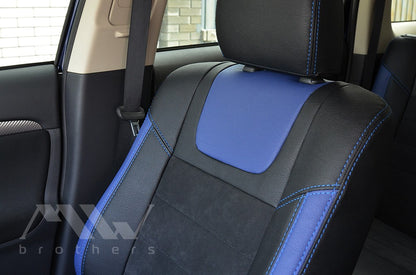 Set coprisedili su misura per Mitsubishi Outlander 3 (2012-2024), Leather Style