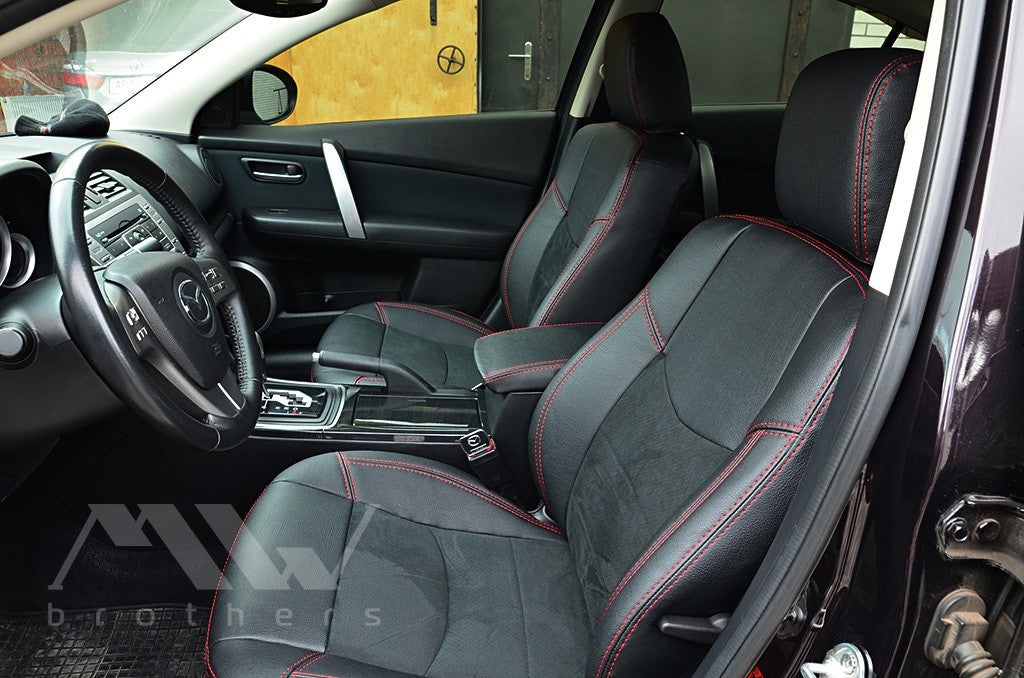 Set coprisedili su misura per Mazda 6 II (2008-2012), Leather Style