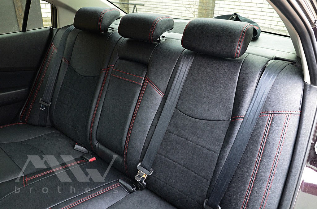 Set coprisedili su misura per Mazda 6 II (2008-2012), Leather Style