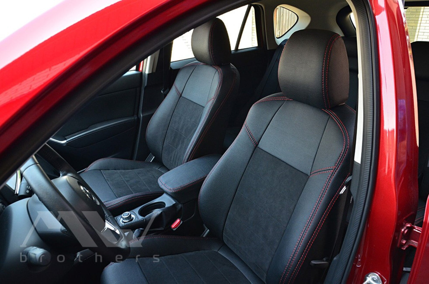 Set coprisedili su misura per Mazda CX-5 1 (2012-2017), Leather Style
