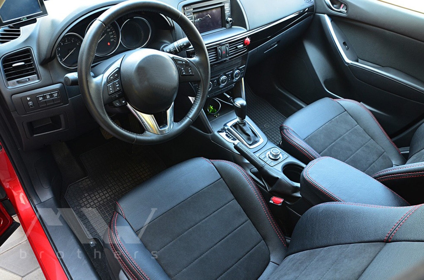 Set coprisedili su misura per Mazda CX-5 1 (2012-2017), Leather Style